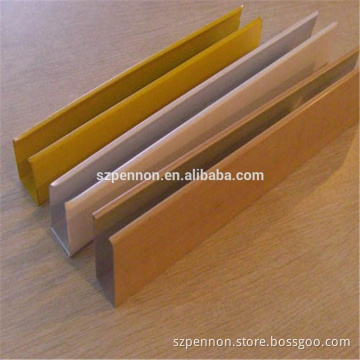 Colorful Aluminum Tube line Baffle Suspended Ceiling